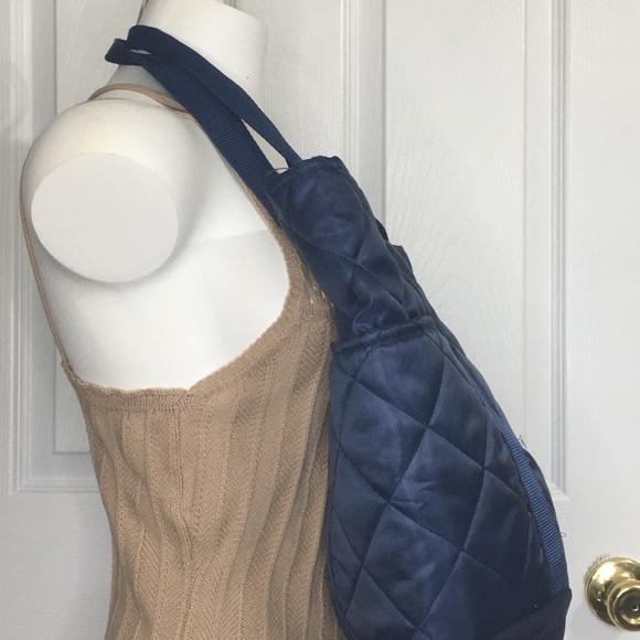 Navy PUMA Quilted Tote - Picture 5 of 8